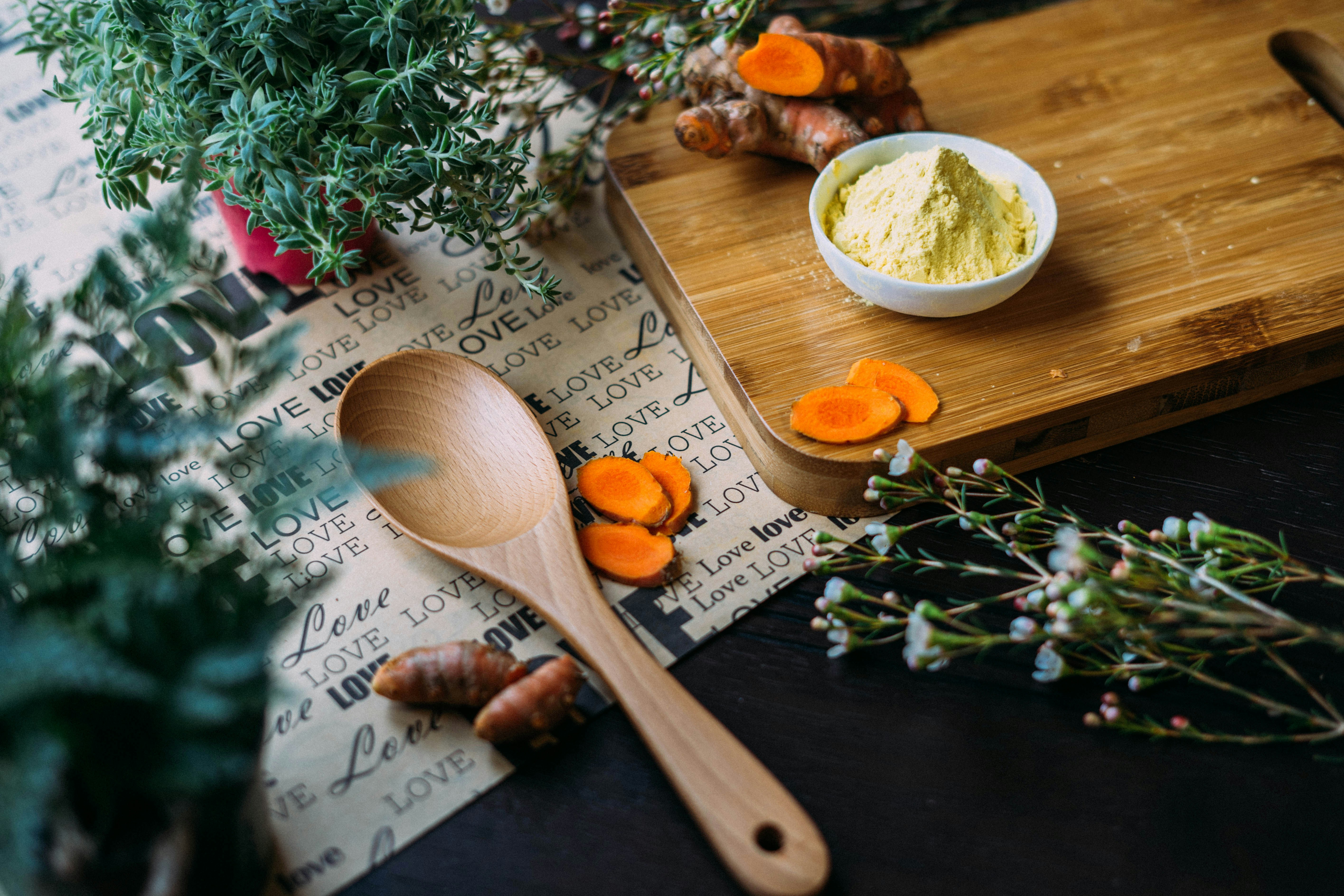 Authentic Ayurvedic herbs and ingredients